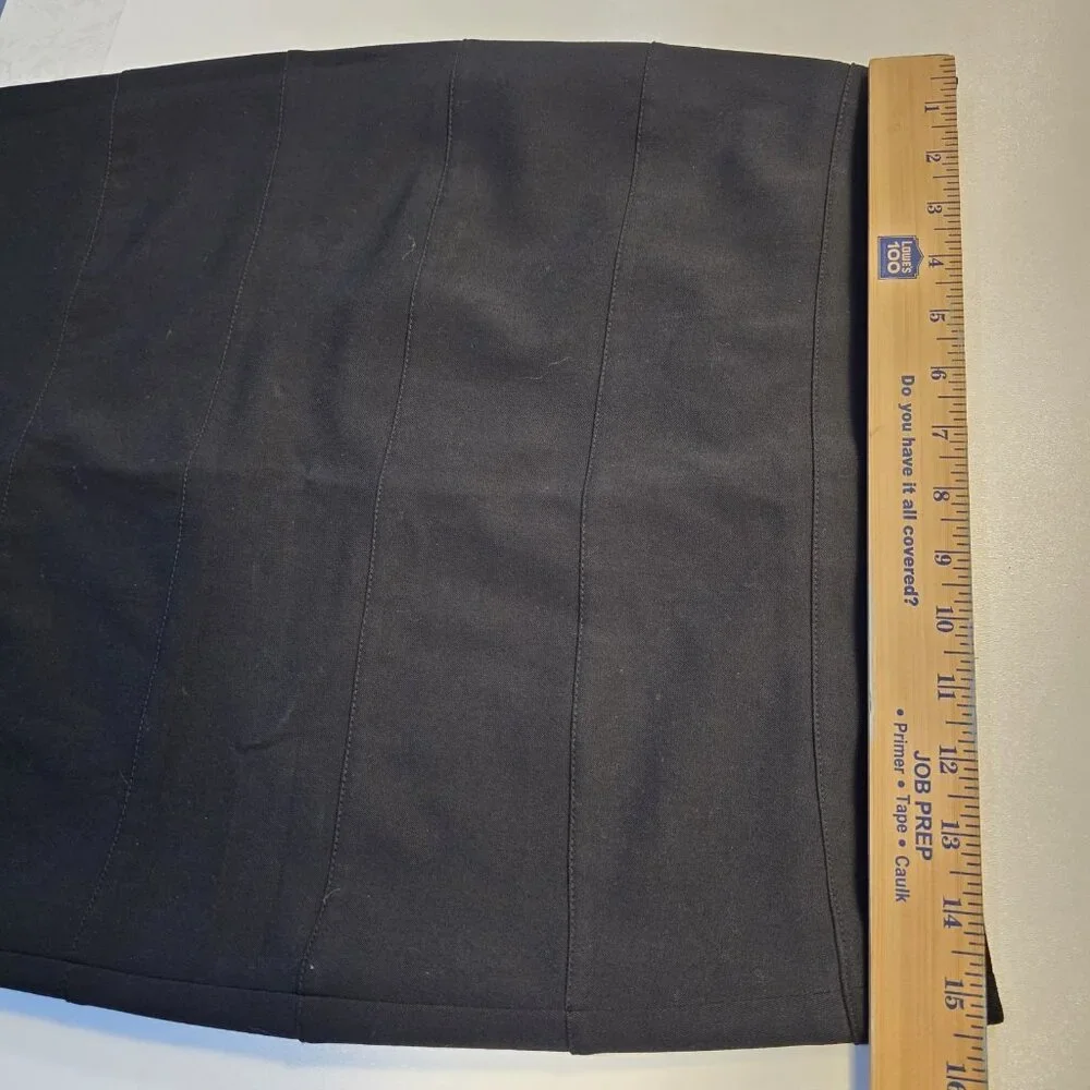 Virtue Women's‎ Skirt Stretch Black Size 6 Classic Career Office